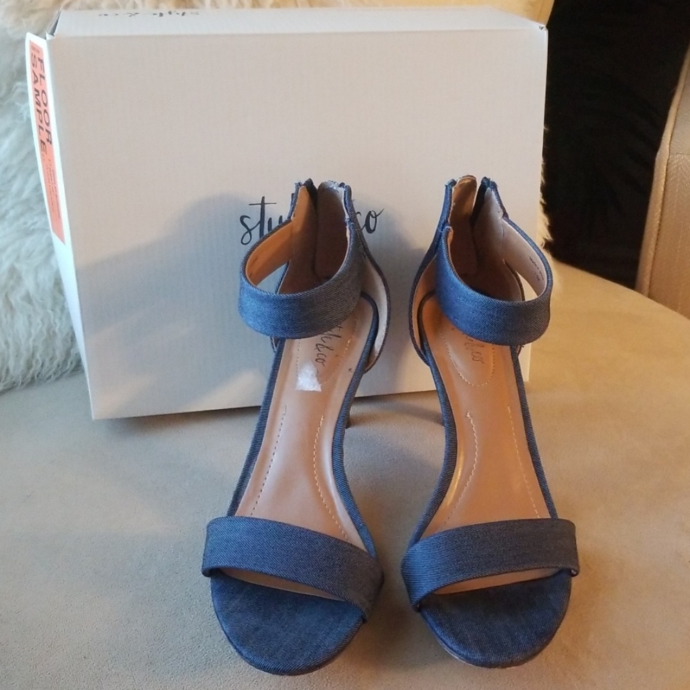 ***Style & Co Denim Dress Sandal